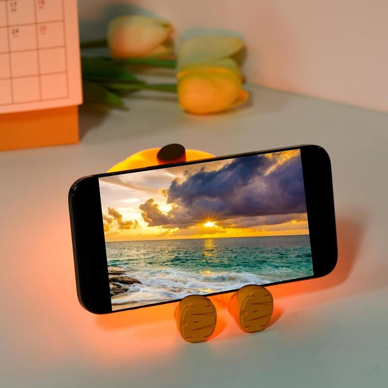 Halloween Pumpkin Night Light, Halloween Decorations Outdoor,Mini LED Pumpkin Lamp with 3 Level Dimmable, Nursery Nightlight for Kids, Silicone Rechargeable Bedside Touch Lamp, for Kids